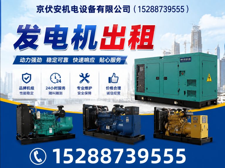 武威发电车出租展示图